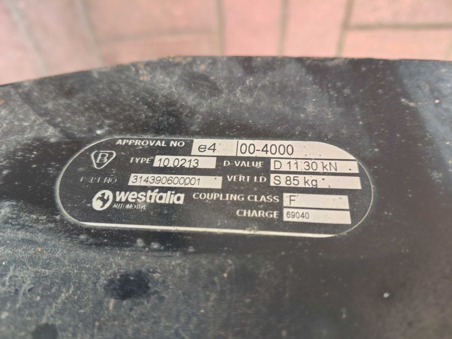 Hak holowniczy Opel Insignia A Kombi Oryginał Westfalia