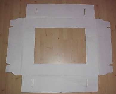 Wykrojniki introligatorskie do opakowań na antyramę