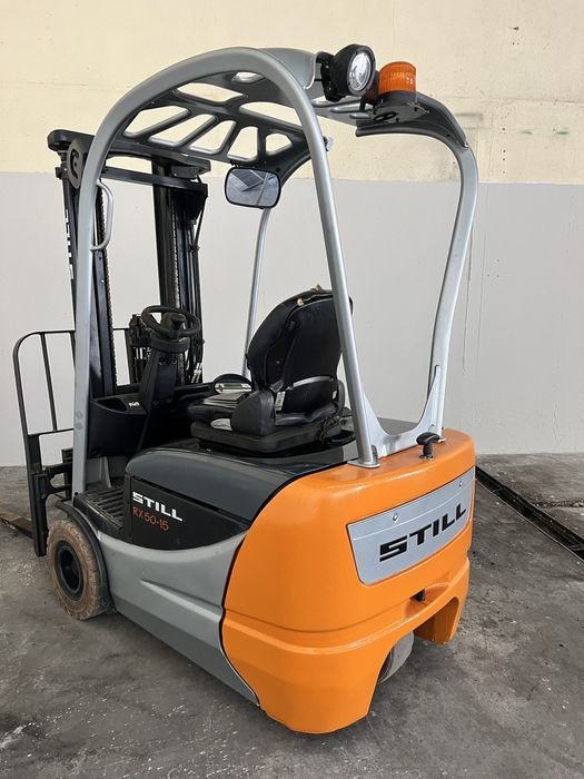 Empilhador eletrico triplex 1500kg "Bateria Nova"