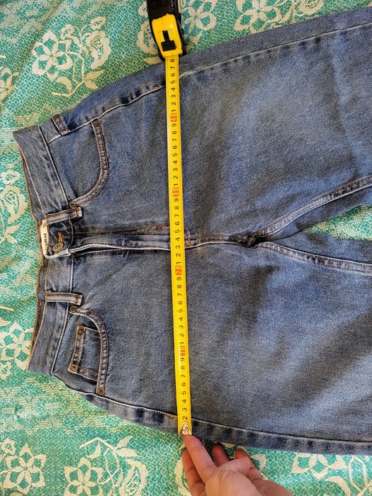 Джинси жіночі PULL&BEAR, розмір 34, сині, деним