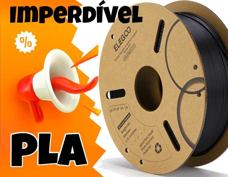 Promoção PLA Elegoo - 1Kg (Branco)