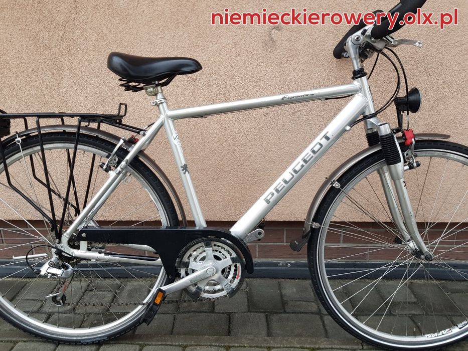 Rower męski trekkingowy PEUGEOT Koła 28 SHIMANO NEXAVE aluminium rabat
