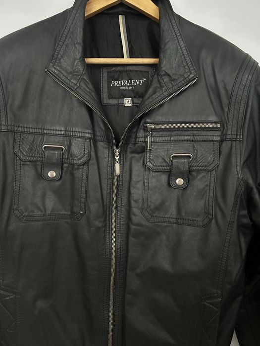 Нова  шкіряна куртка, M