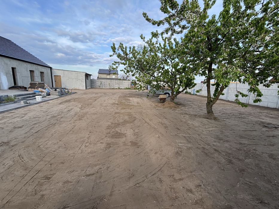 Usługi glebogryzarką separacyjną, niwelowanie terenu