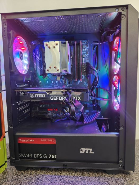 Игровой ПК Ryzen 5 5600/DDR4-16GB/RTX 3060-12Gb/SSD 500 Магазин CompiC