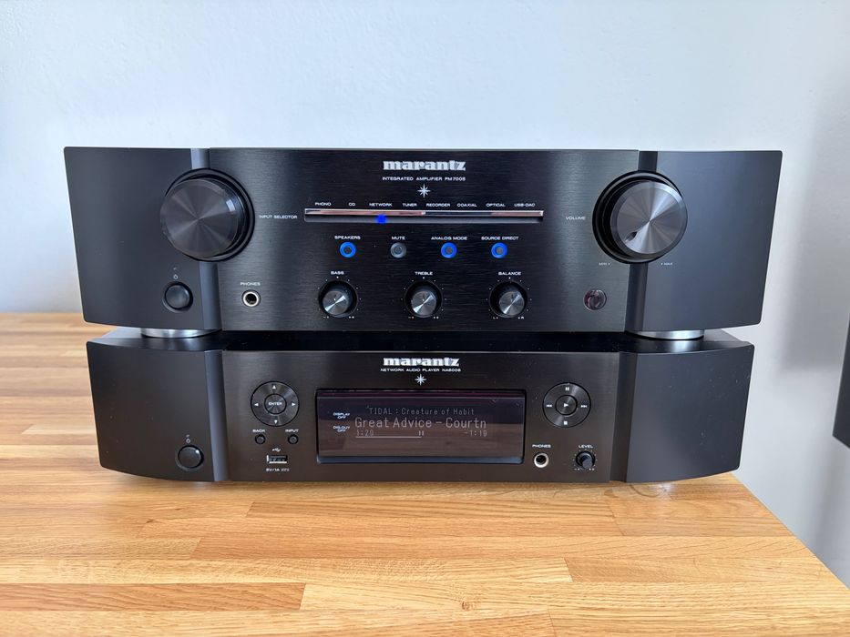 Wzmacniacz Marantz PM 7005+NA6006 (NETWORK / DAC)