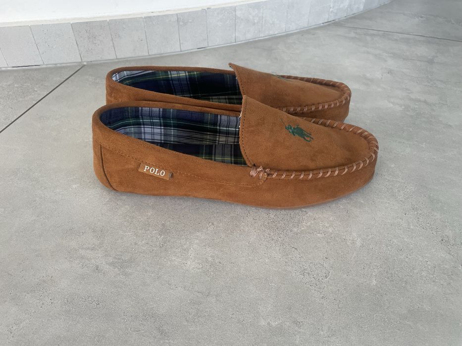 Polo Ralph Lauren Mokasyny buty  Brązowy roz.43 NOWE