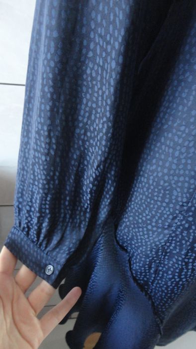 Granatowa sukienka H&M roz XL