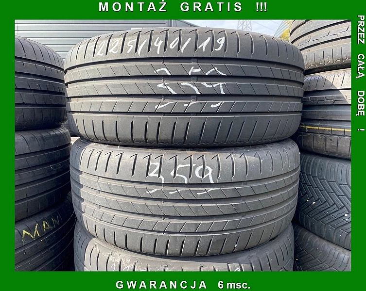 225/40/19 Bridgestone T005 RSC_6mm_2szt_(359)