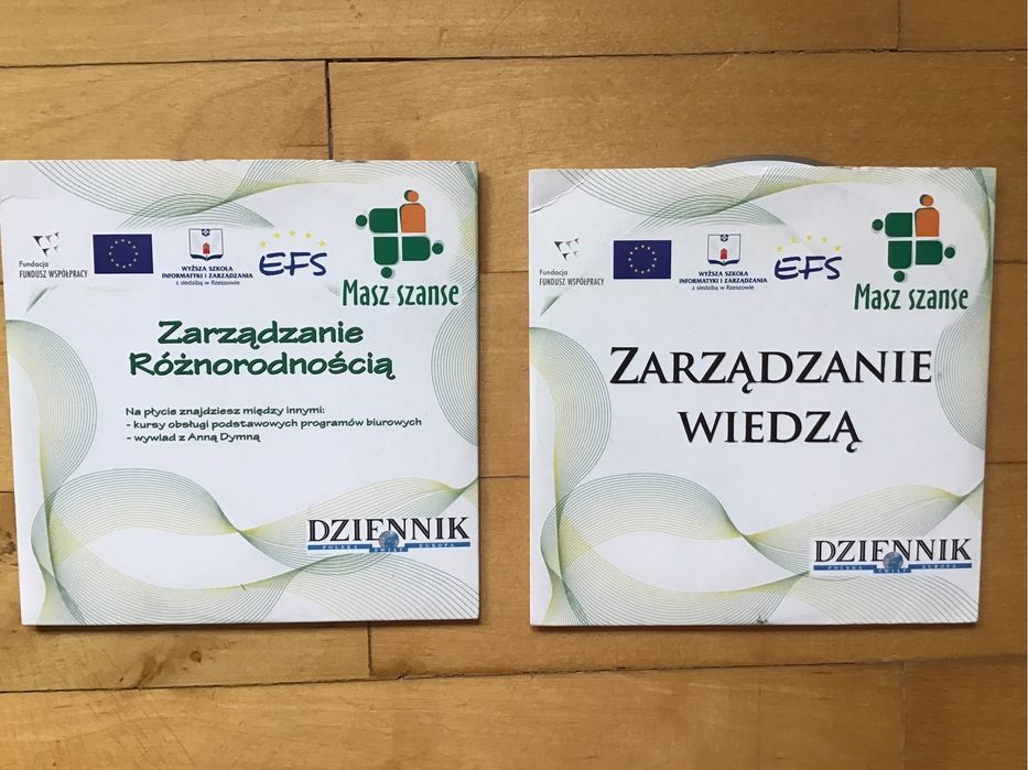 Plyty CD Zarządzanie Wiedzą  „Masz Szanse”
