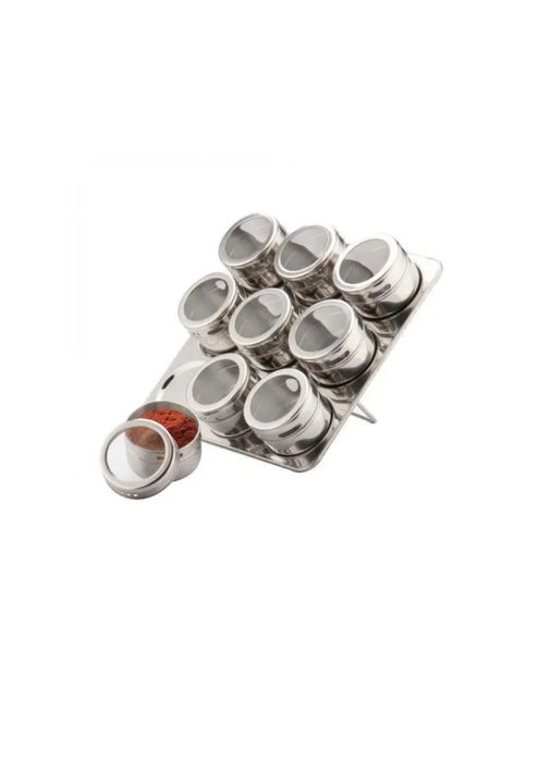 Набір для спецій Edenberg 6 та 9 баночок на магнійній підставці !