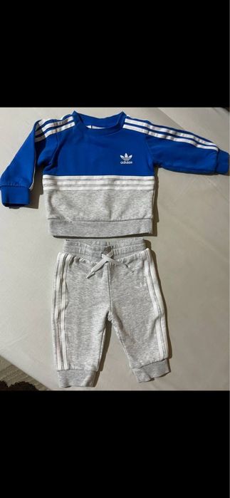 Дитячій Теплий костюм adidas фліс розмір 68-74р