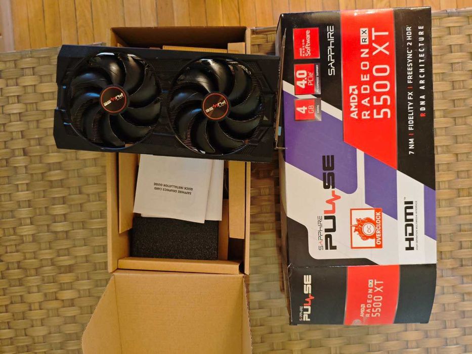 Відеокарта PULSE RX 5500 XT 4G GDDR6