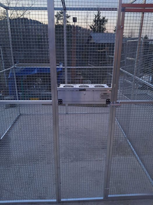 Woliera aluminiowa 2x2x2