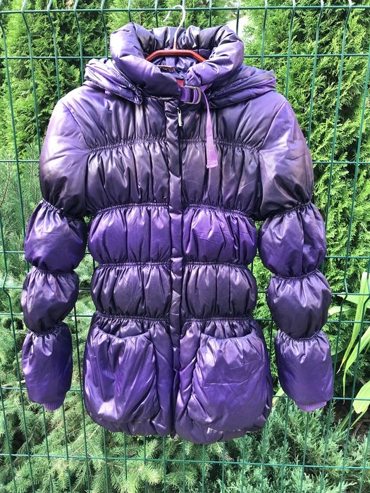 Пуховик зима пух/перо зимове пальто