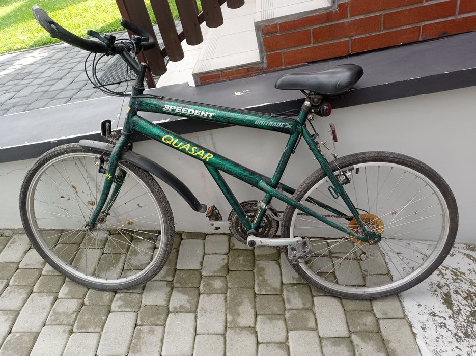 Rower - zielona strzała