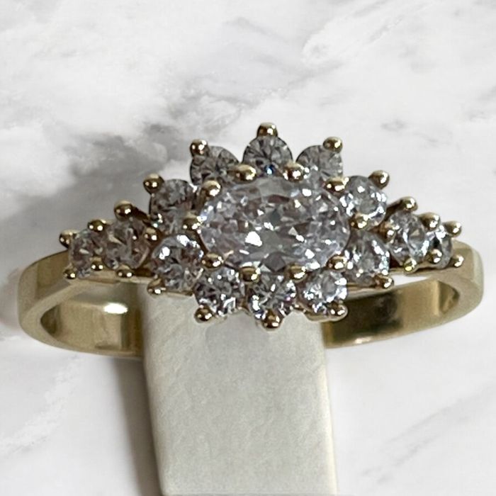 Zjawiskowy Złoty Pierścionek PR.333(8K)