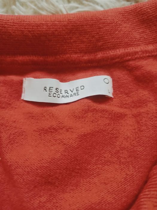 Czerwony sweterek rL Reserved