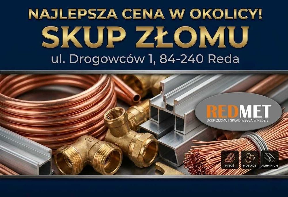 Skup Złomu - Stalowego - Kolorowego - Kabli Miedzianych- Wymiana butli