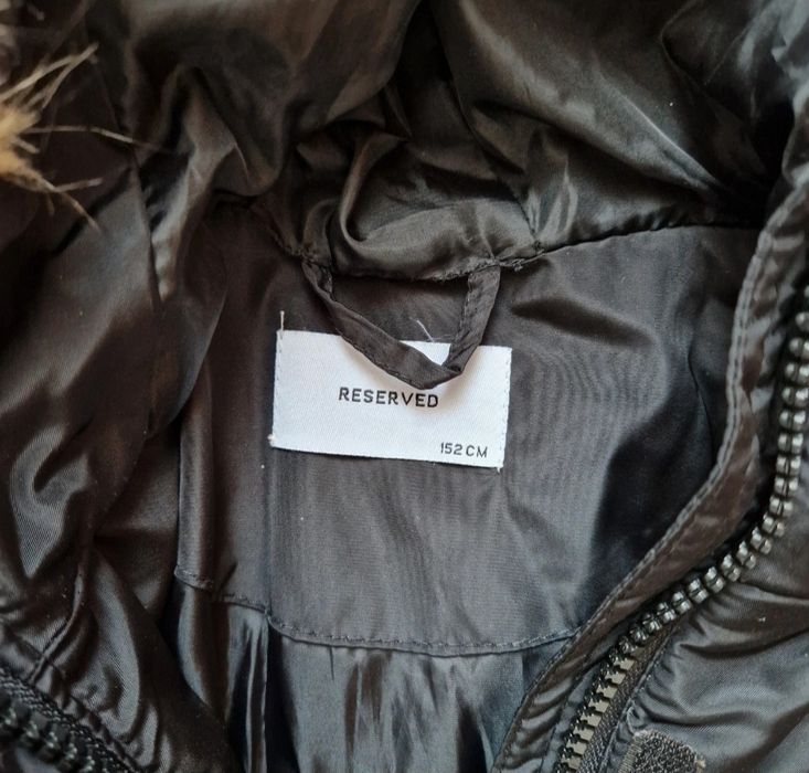 Długa kurtka zimowa Reserved 152