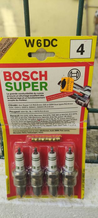 Bosch Super velas  W6DC