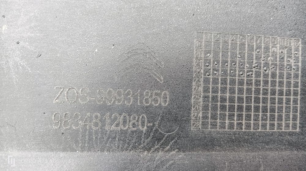 Difusor de parachoques citroen c4 de 2022