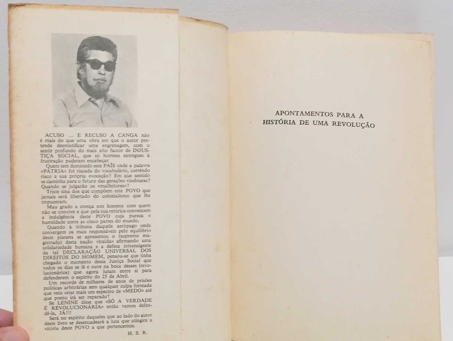 Livro - Acuso e… recuso a canga após o abril dos rubros cravos