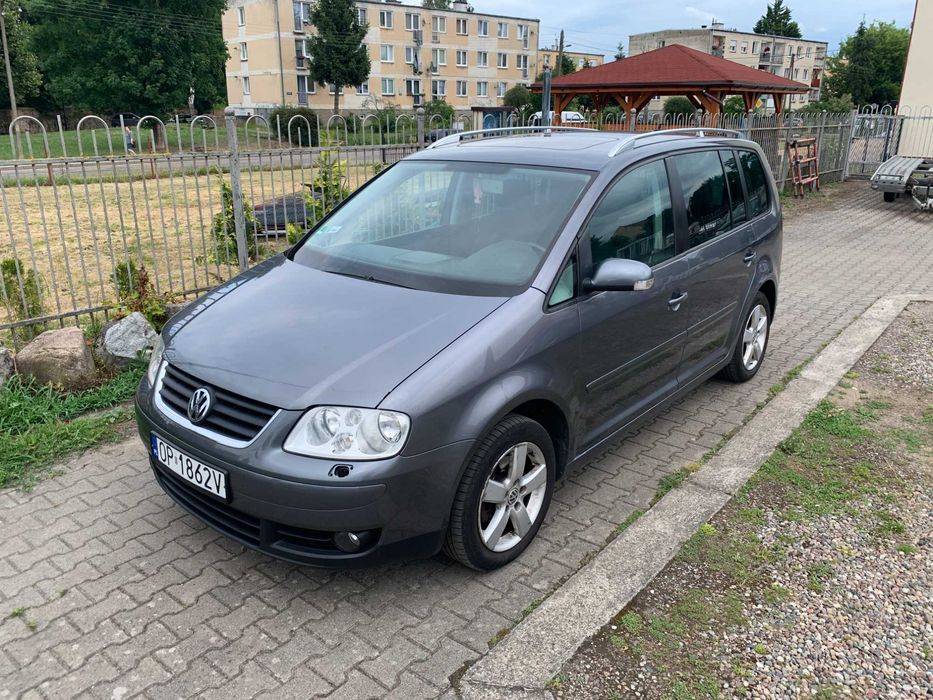 VW TOURAN 2006r. 2.0 TDI / 140 KM // 7 miejsc // Hak