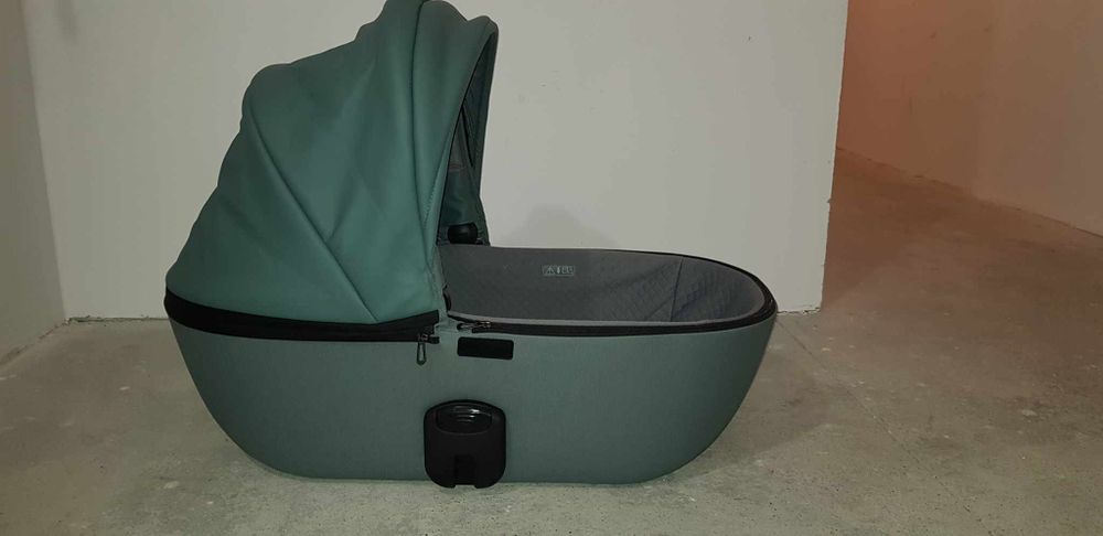 Wózek Anex E type Aqwa  plus nosidełko z bazą Maxi Cosi z bazą