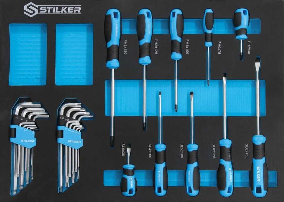 Armário Modular STILKER com 147 Ferramentas JL20