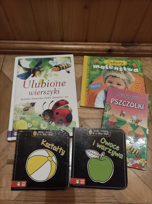 Zestaw 5 książek, książki dla dzieci