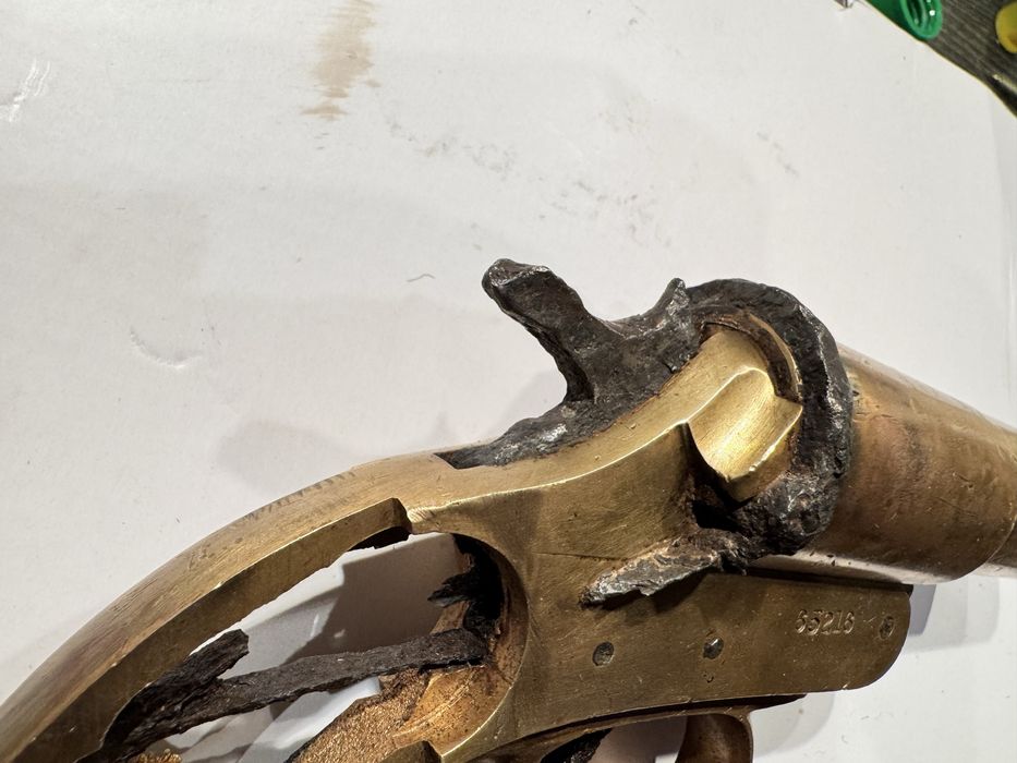 Par de pistolas de sinalizaçao primeira Guerra Mundial.