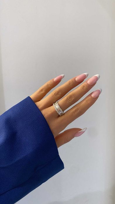 Pierścionek z diamentami naturalnymi 2.04ct bagiety