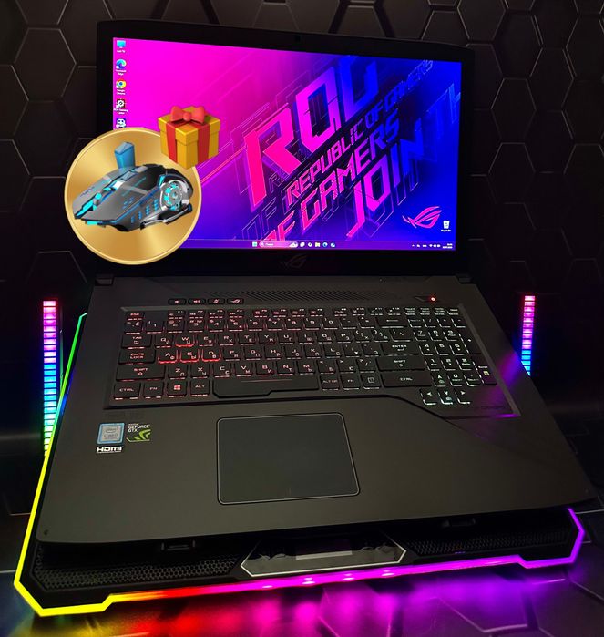 №6‼️ІГРОВА МАШИНА‼️+ Мишка • ASUS ROG • Nvidia GTX  • Проц: i7 • SSD ‼️