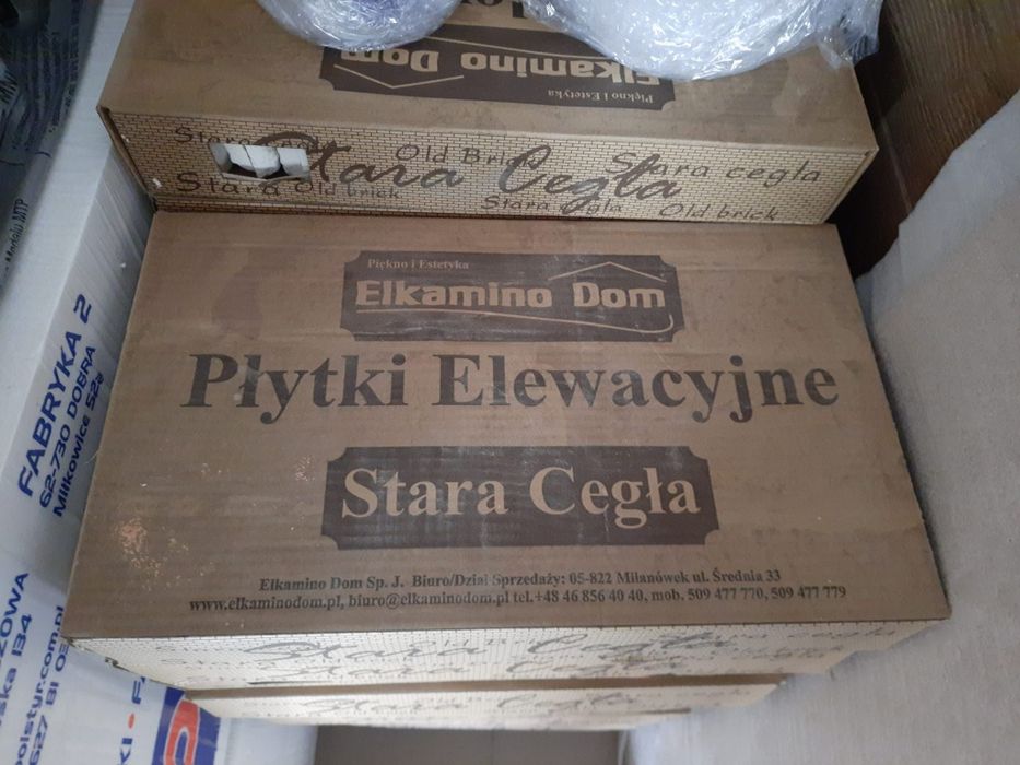 Stara cegła Elkamino nowa
