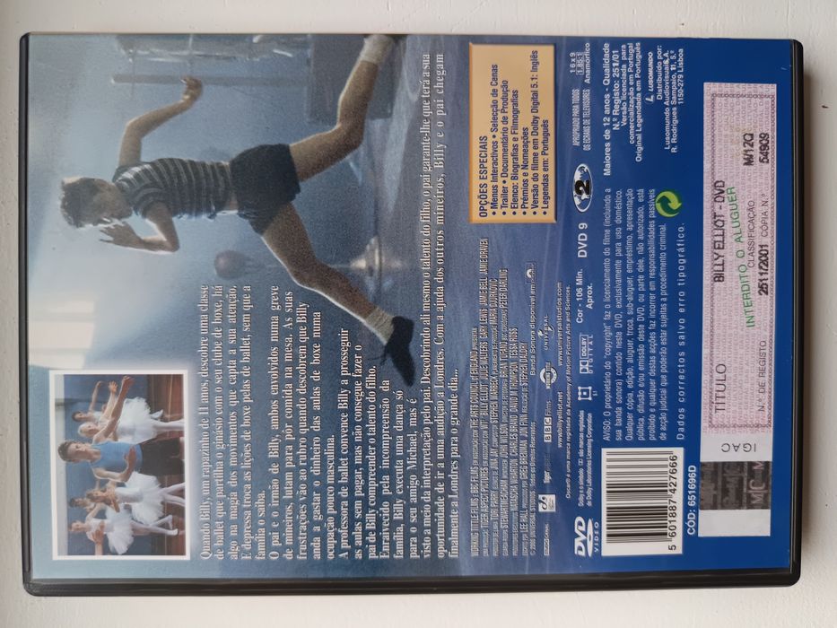 DVD Billy Elliot