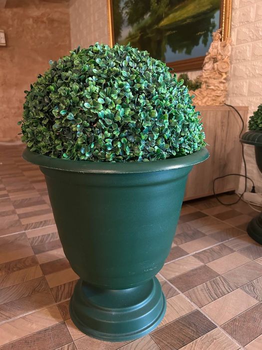 Елегантне кашпо з пластику, форма під Антику, висота 55 см