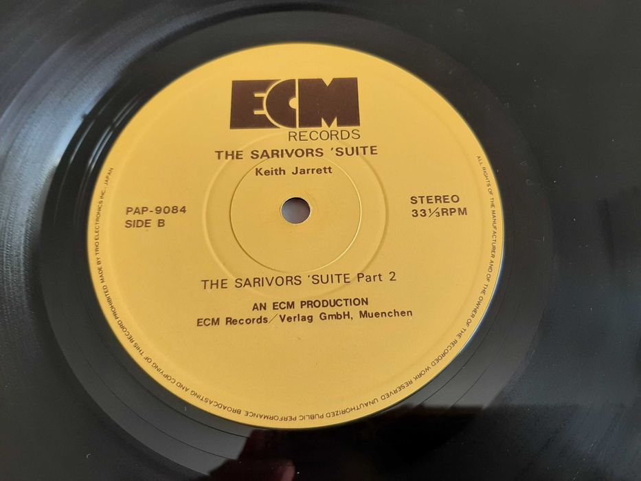 Keith Jarrett - Survivor`s Suite - Japão - Vinil LP