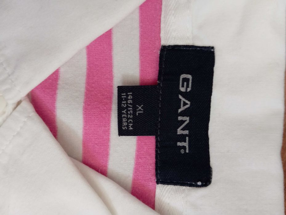 Polo rosa e branco - Gant