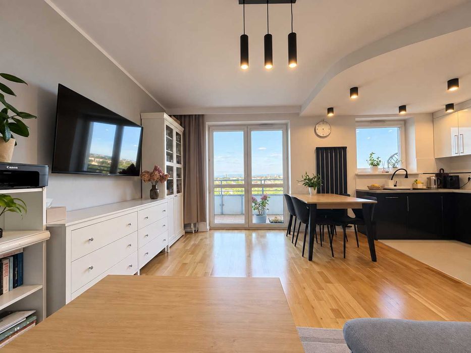 3-pokojowe mieszkanie 57,89 m² | Duży balkon i piękny widok | os. Słoneczne Tarasy