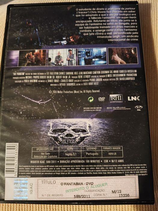 DVD - The Phantom - O Fantasma