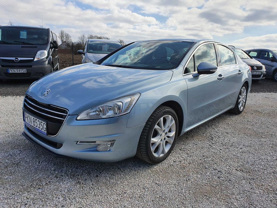 Peugeot 508 1.6 Turbo Skóra Nawigacja Head Up Zamiana Zadbany 210 Tyś