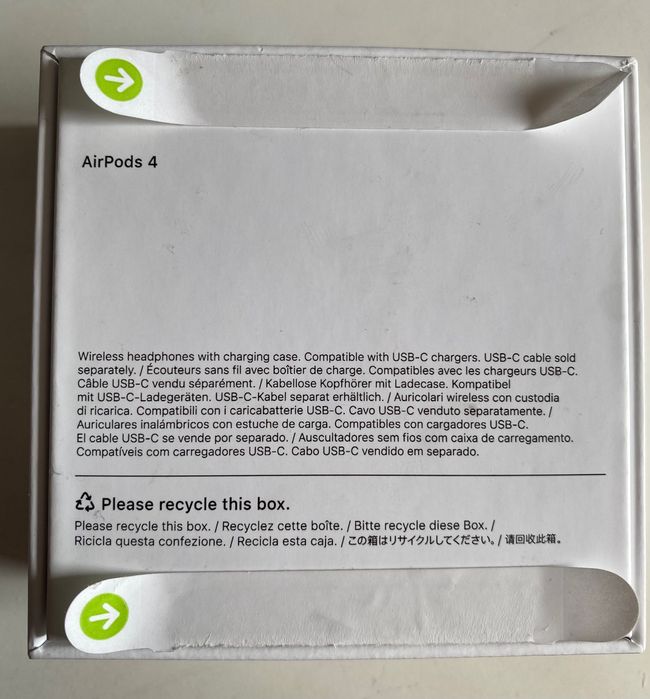 AirPods 4 *sem cancelamento de ruído*