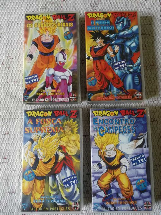 Filmes Dragon Ball Z VHS