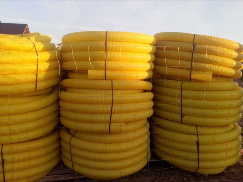 Rura drenarska 100 melioracyjna + GEOWŁÓKNINA odwodnienie drenaż rury