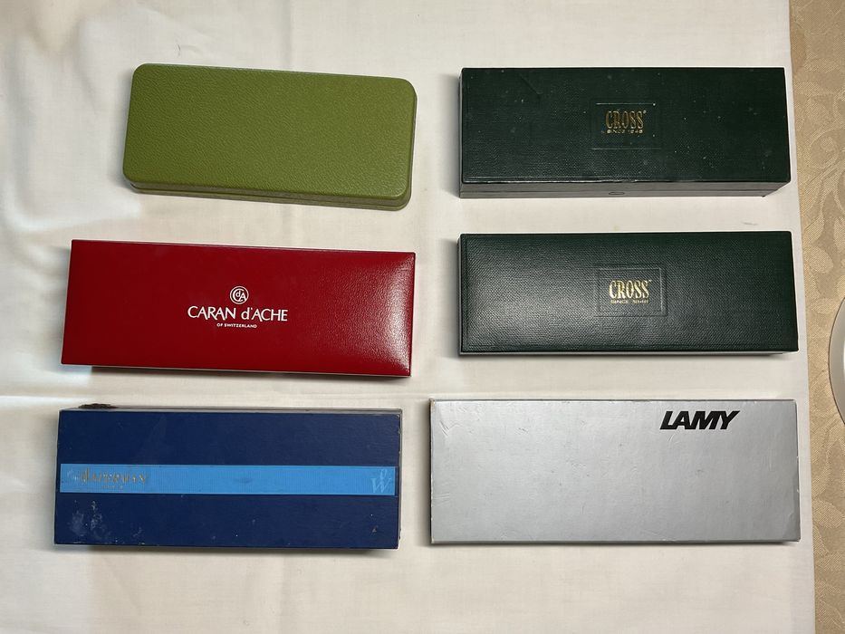 Canetas de aparo Caran D’Ache, Lamy, Cross, Waterman