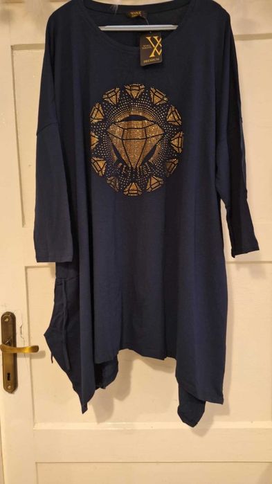 Świetna duża tunika Wawa. Diament.