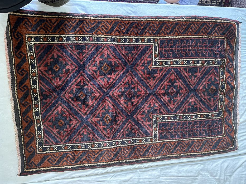 Tapete oriental, lã