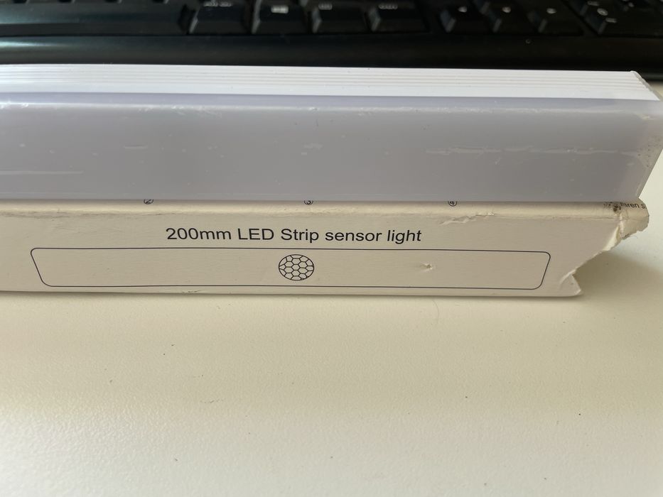 Led strip sensor light