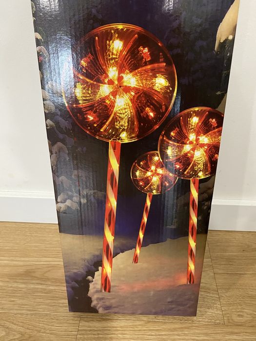 Led Stick chupa de Natal - 62 cm